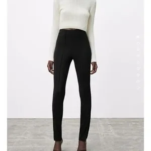 Slit Leggings アパルトモン Zara | Pants & Jumpsuits | Zara Side Slit Ribbed Leggings